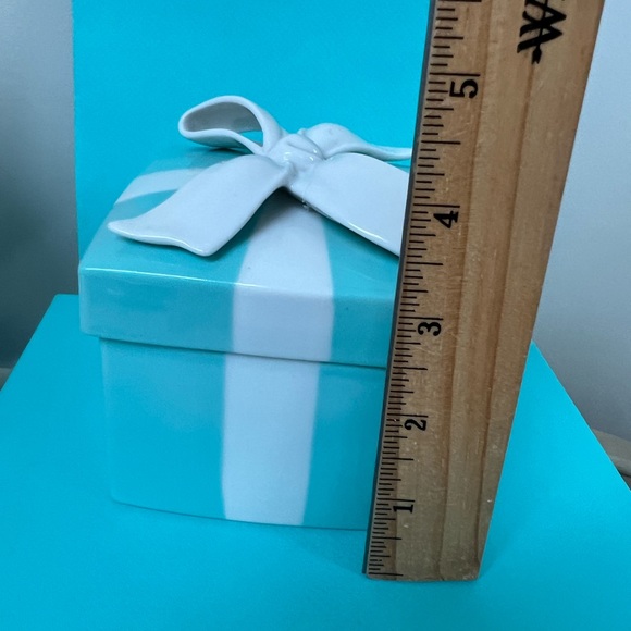 🔴Authentic TIFFANY & CO Large Blue Enamel Trinket Box🔴 - Picture 8 of 12